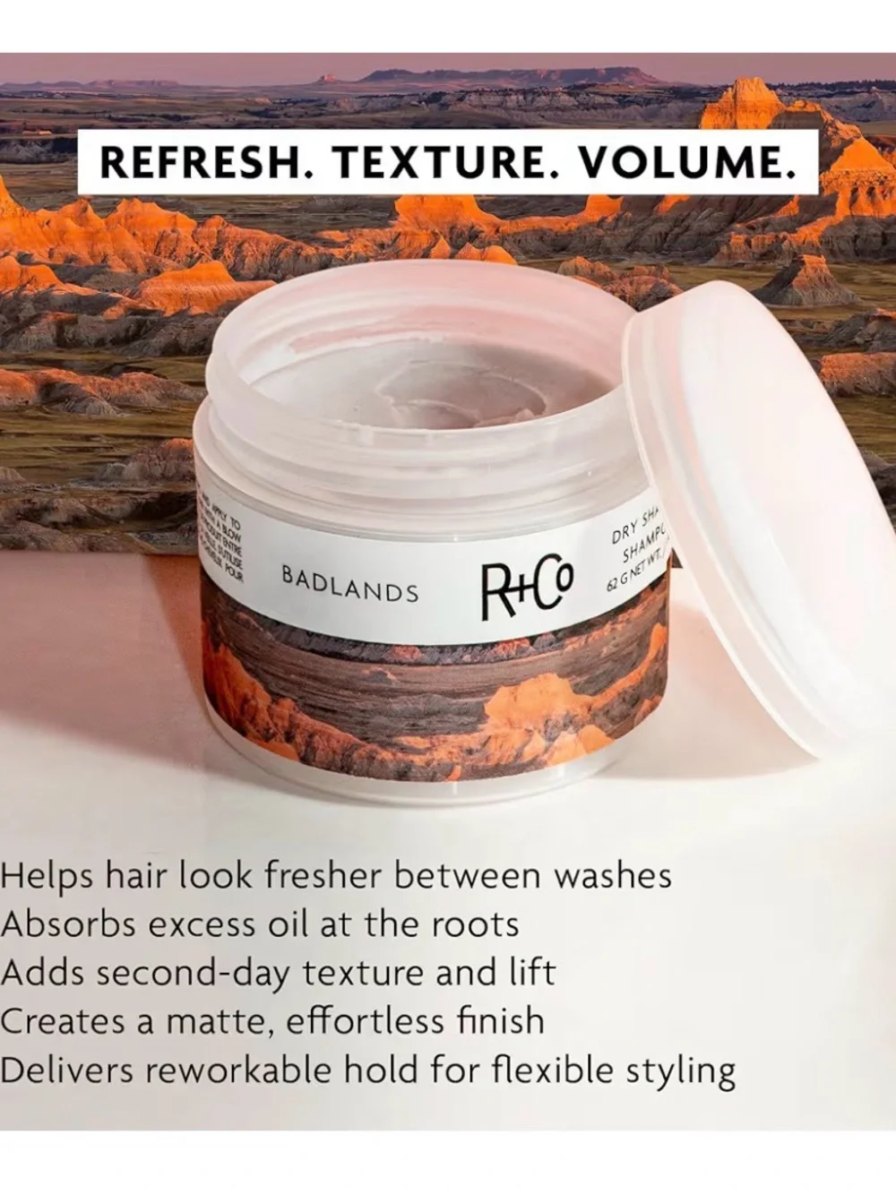 R+Co Dry Shampoo paste